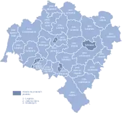 Division into counties