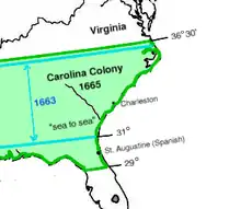 Image 30The Carolina Colony grants of 1663 and 1665 (from South Carolina)