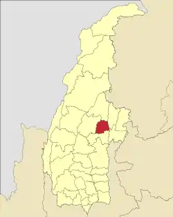 Location in Sagaing region