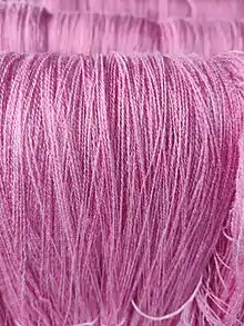 Acrylic yarn