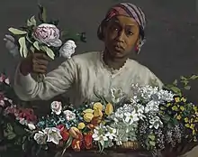 Young Woman with Peonies, 1870, National Gallery of Art.